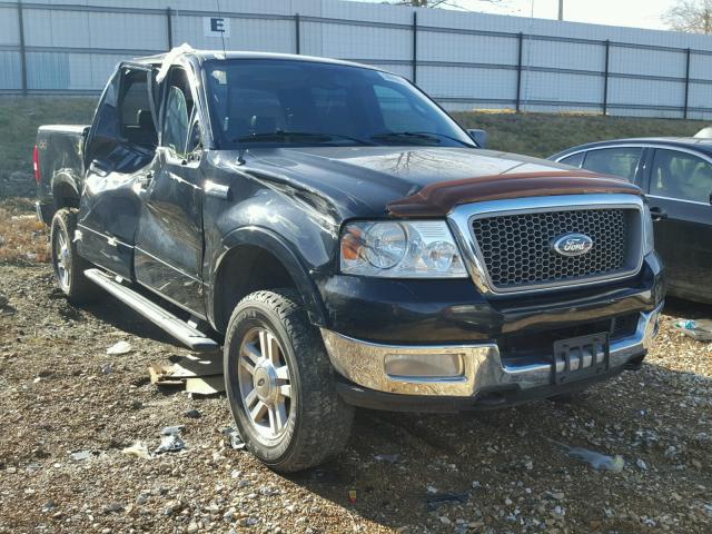 1FTPW14545FB31512 - 2005 FORD F150 SUPER BLACK photo 1