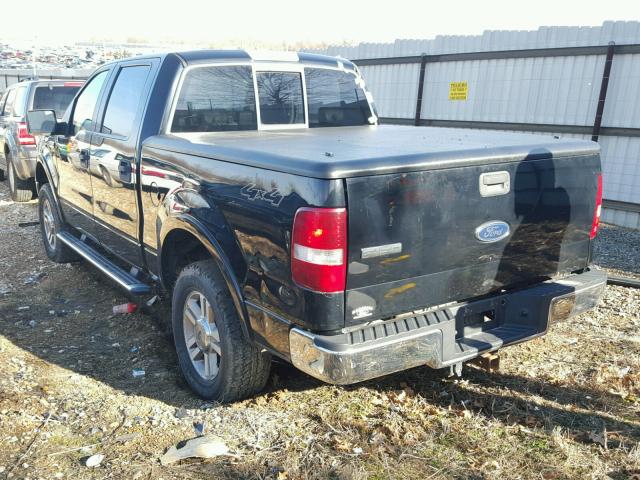 1FTPW14545FB31512 - 2005 FORD F150 SUPER BLACK photo 3