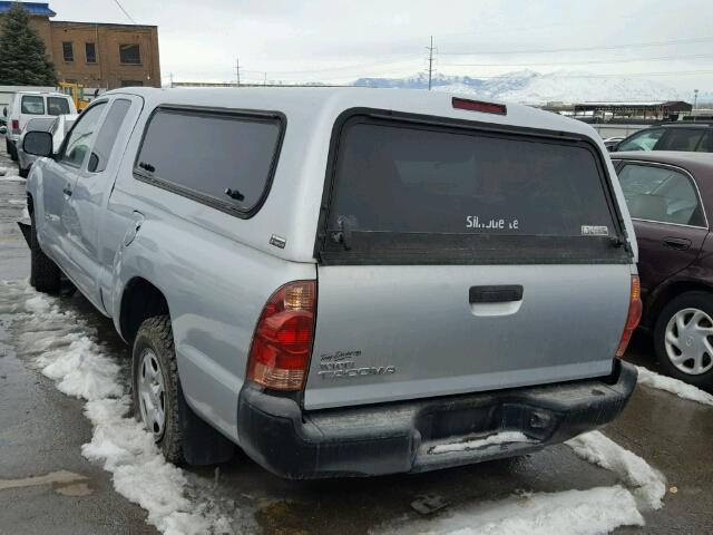 5TETX22N48Z472078 - 2008 TOYOTA TACOMA ACC SILVER photo 3