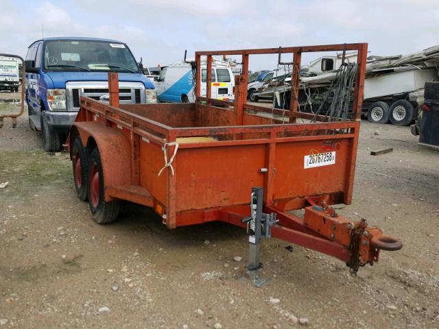 98033011 - 1998 UTILITY TRAILER RED photo 1