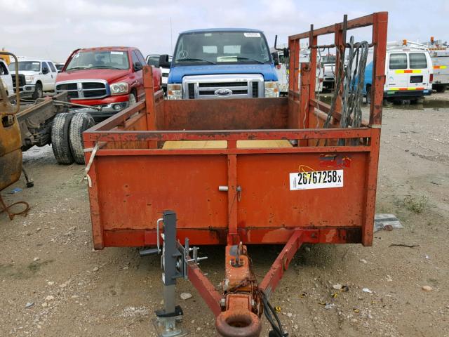 98033011 - 1998 UTILITY TRAILER RED photo 2