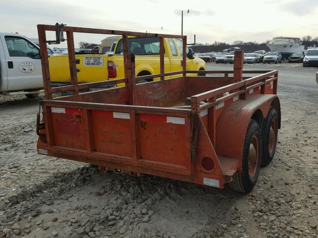 00000000098032309 - 1998 UTILITY TRAILER RED photo 4
