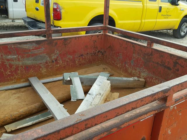 00000000098032309 - 1998 UTILITY TRAILER RED photo 5