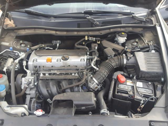 1HGCP2F69BA112519 - 2011 HONDA ACCORD SE BLACK photo 7