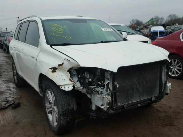 JTEES43A782103956 - 2008 TOYOTA HIGHLANDER WHITE photo 1