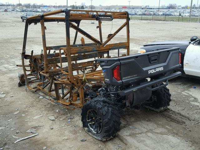 4XARVU998H7745722 - 2017 POLARIS RANGER CRE BURN photo 3