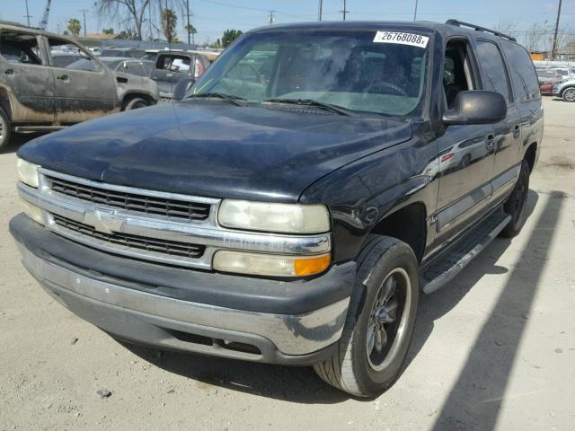 3GNEC16T63G286755 - 2003 CHEVROLET SUBURBAN C BLACK photo 2