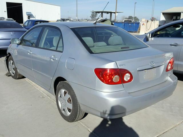 1NXBR32E66Z718707 - 2006 TOYOTA COROLLA CE SILVER photo 3