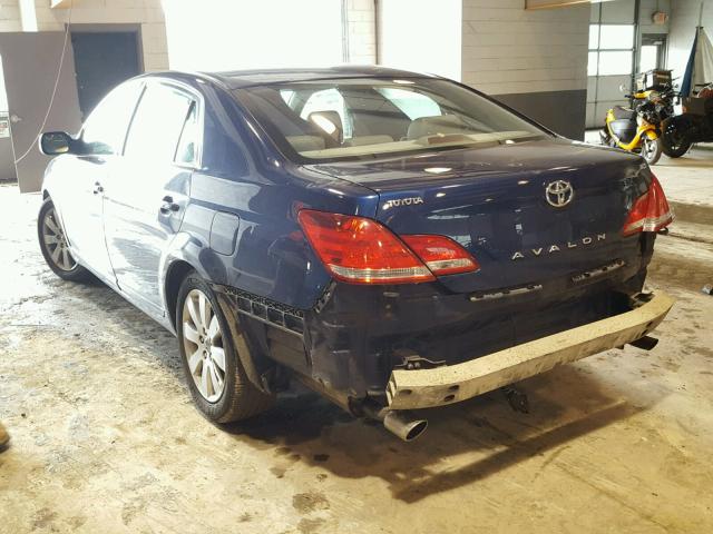 4T1BK36B86U105914 - 2006 TOYOTA AVALON XL BLUE photo 3