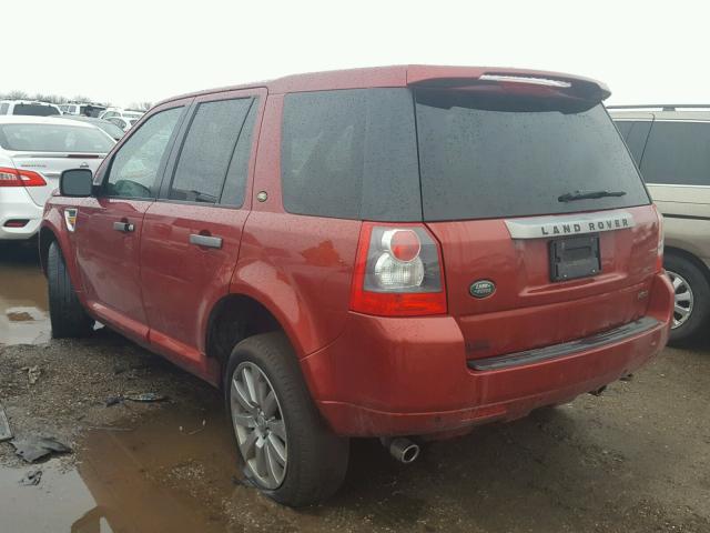 SALFR24NX8H086151 - 2008 LAND ROVER LR2 HSE RED photo 3