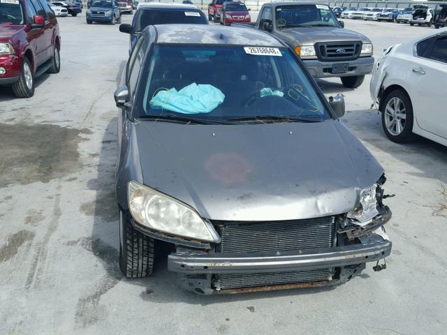 JHMES96644S013939 - 2004 HONDA CIVIC HYBR GRAY photo 9