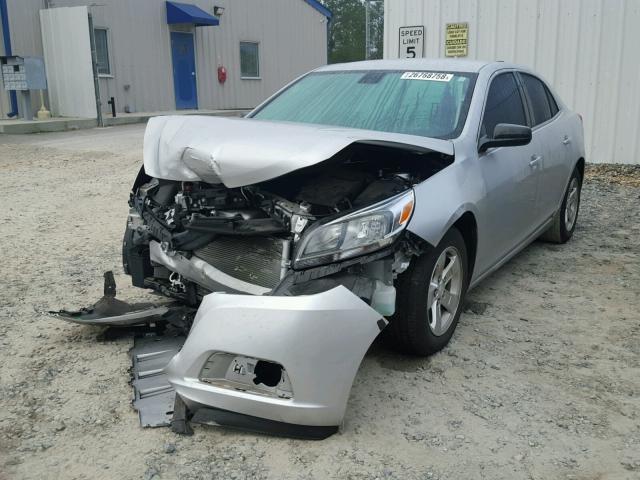 1G11B5SL0FF281315 - 2015 CHEVROLET MALIBU LS ვერცხლისფერი ფოტო 2