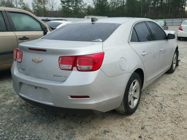 1G11B5SL0FF281315 - 2015 CHEVROLET MALIBU LS ვერცხლისფერი ფოტო 4