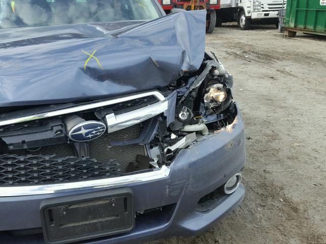 4S3BMBA68E3032857 - 2014 SUBARU LEGACY 2.5 BLUE photo 9