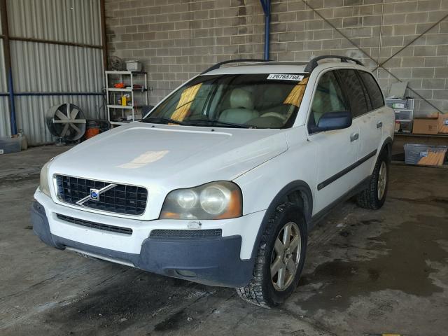 YV1CY59H941044455 - 2004 VOLVO XC90 WHITE photo 2