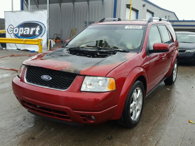 1FMDK06167GA30712 - 2007 FORD FREESTYLE MAROON photo 2