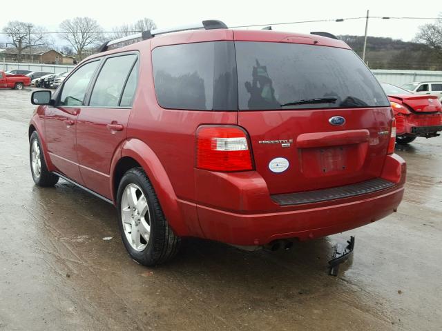 1FMDK06167GA30712 - 2007 FORD FREESTYLE MAROON photo 3