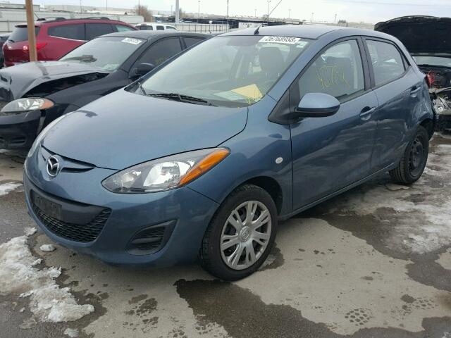 JM1DE1KY9E0181750 - 2014 MAZDA MAZDA2 SPO 蓝色 照片 2