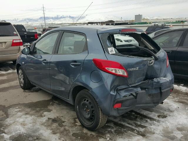 JM1DE1KY9E0181750 - 2014 MAZDA MAZDA2 SPO 蓝色 照片 3