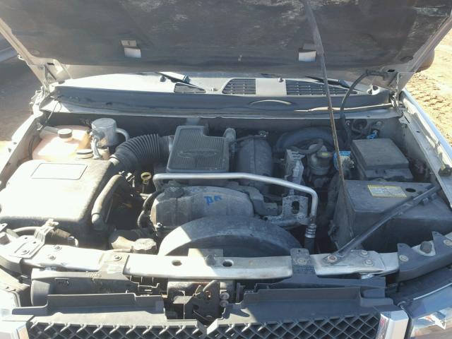 1GNDT33S792127943 - 2009 CHEVROLET TRAILBLAZE SILVER photo 7