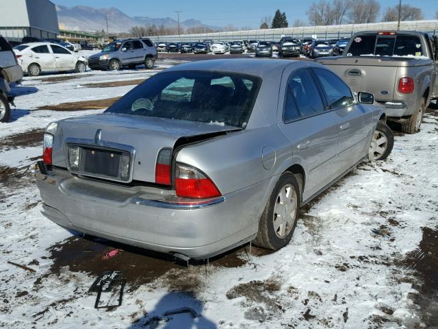 1LNHM86S83Y660948 - 2003 LINCOLN LS SILVER photo 4