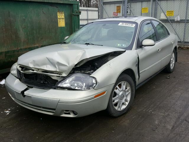 1MEFM55SX5A636236 - 2005 MERCURY SABLE LS P BEIGE photo 2