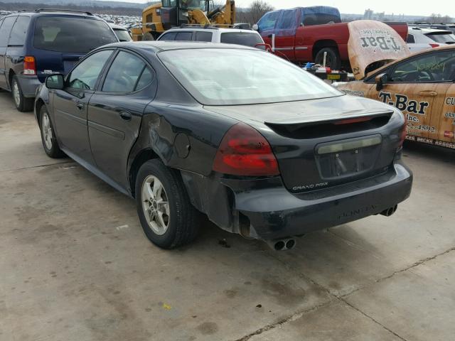 2G2WS542451333623 - 2005 PONTIAC GRAND PRIX BLACK photo 3