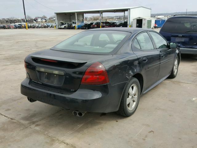 2G2WS542451333623 - 2005 PONTIAC GRAND PRIX BLACK photo 4