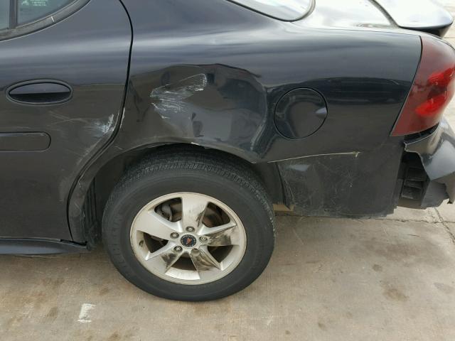 2G2WS542451333623 - 2005 PONTIAC GRAND PRIX BLACK photo 9