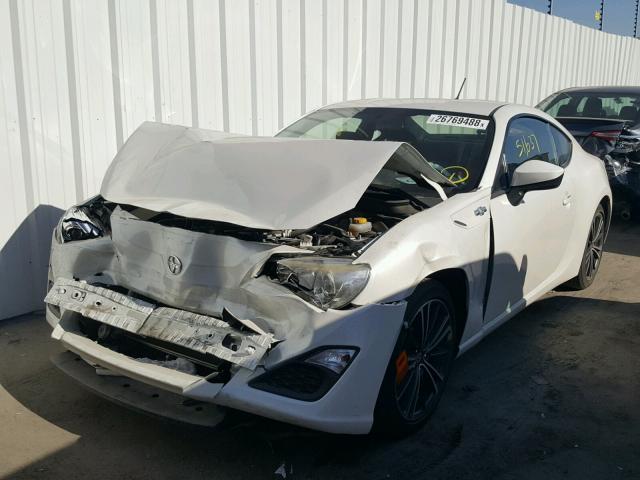 JF1ZNAA12D2710717 - 2013 TOYOTA SCION FR-S თეთრი ფოტო 2