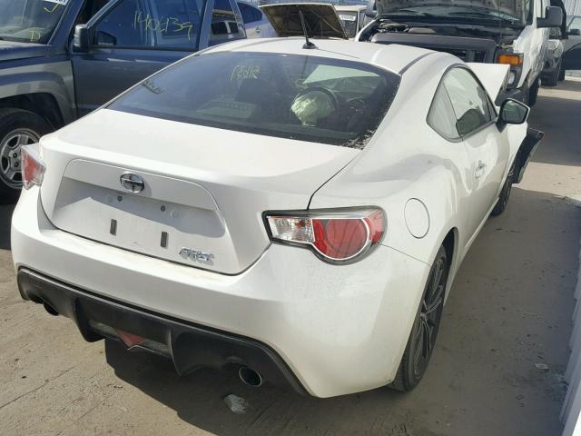 JF1ZNAA12D2710717 - 2013 TOYOTA SCION FR-S თეთრი ფოტო 4