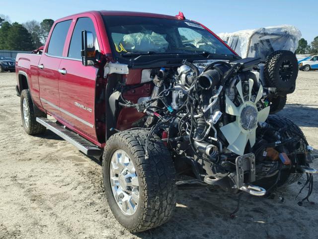 1GT12UEYXJF177884 - 2018 GMC SIERRA K25 RED photo 1