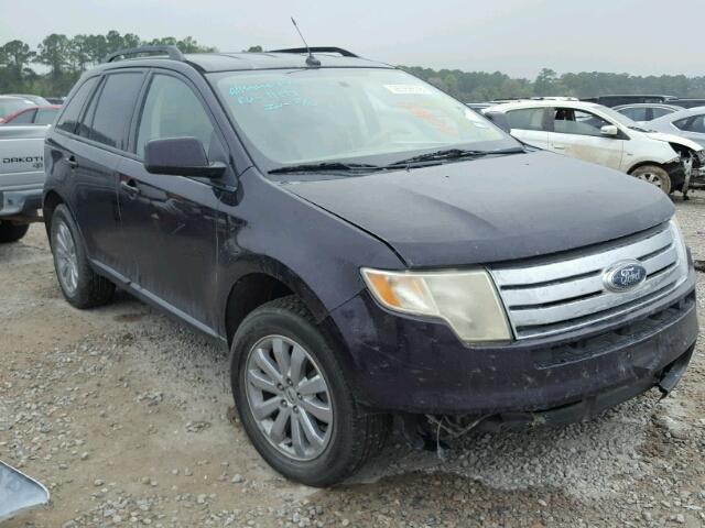 2FMDK38C27BB29986 - 2007 FORD EDGE SEL PURPLE photo 1