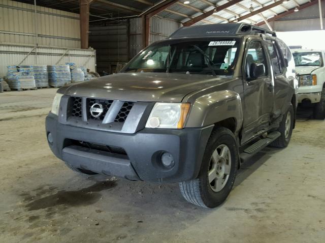 5N1AN08U76C512564 - 2006 NISSAN XTERRA OFF TAN photo 2