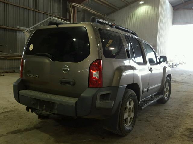 5N1AN08U76C512564 - 2006 NISSAN XTERRA OFF TAN photo 4