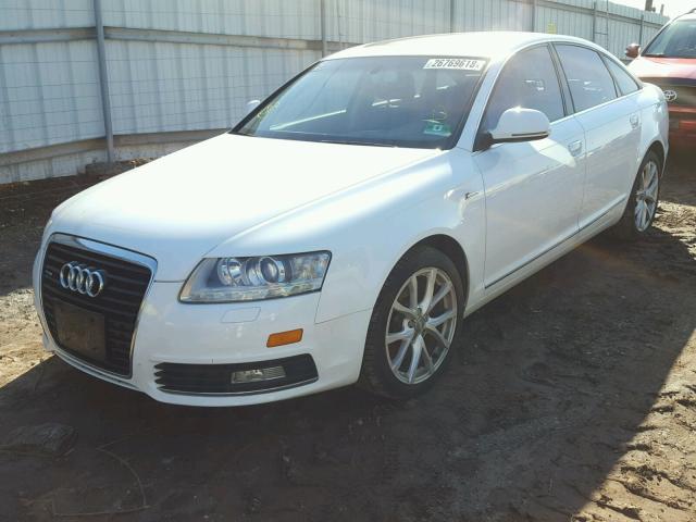 WAUFGAFB3AN040210 - 2010 AUDI A6 PREMIUM WHITE photo 2