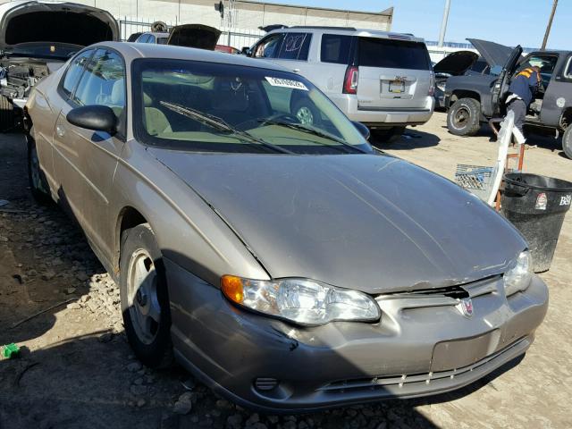 2G1WW12E439113945 - 2003 CHEVROLET MONTE CARL GOLD photo 1