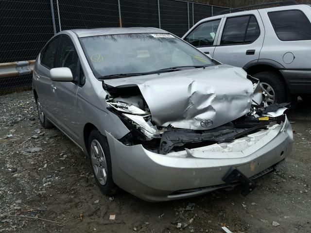 JTDKB20U557046701 - 2005 TOYOTA PRIUS SILVER photo 1