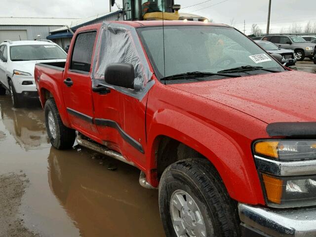 1GCDT136868238154 - 2006 CHEVROLET COLORADO RED photo 9