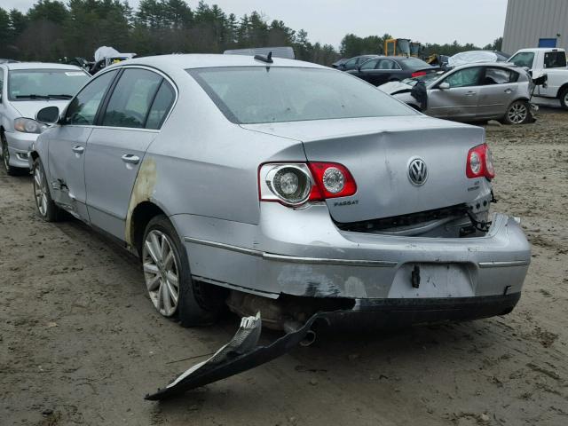 WVWBU73C86P224306 - 2006 VOLKSWAGEN PASSAT 3.6 SILVER photo 3