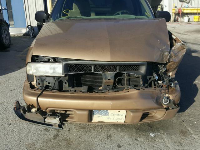 1GCCS144XY8175458 - 2000 CHEVROLET S TRUCK S1 GOLD photo 7