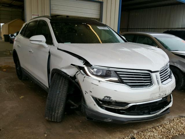 2LMTJ6LRXGBL84613 - 2016 LINCOLN MKX RESERV WHITE photo 1