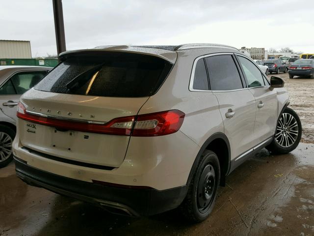 2LMTJ6LRXGBL84613 - 2016 LINCOLN MKX RESERV WHITE photo 4