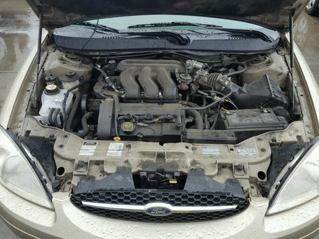 1FAFP56S4YA148966 - 2000 FORD TAURUS SEL GOLD photo 7