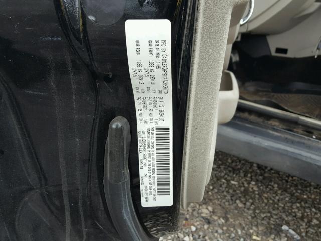 1J8HH58N86C192647 - 2006 JEEP COMMANDER შავი ფოტო 10