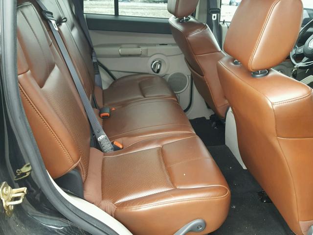 1J8HH58N86C192647 - 2006 JEEP COMMANDER შავი ფოტო 6