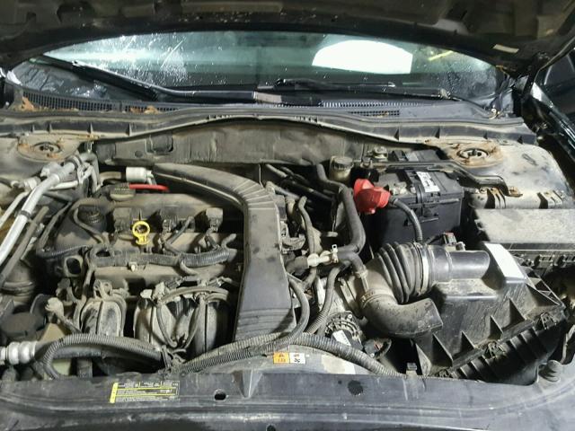 3FAHP07Z57R205333 - 2007 FORD FUSION SE BLACK photo 7