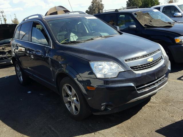 3GNAL3EK0ES646458 - 2014 CHEVROLET CAPTIVA LT BLUE photo 1