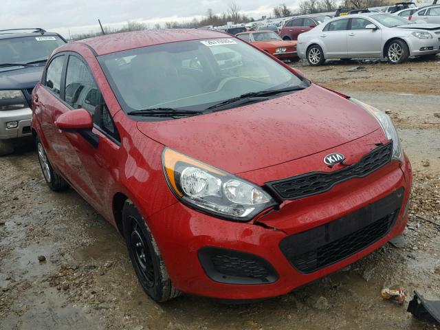 KNADM5A3XF6501430 - 2015 KIA RIO LX Կարմիր լուսանկար 1