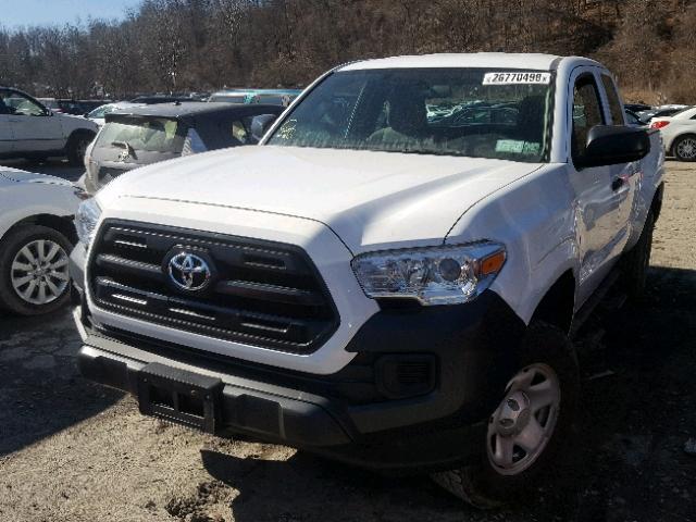 5TFRX5GN7GX052261 - 2016 TOYOTA TACOMA ACC WHITE photo 2